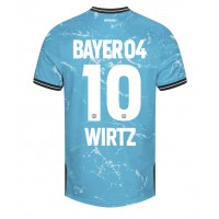 Fotbalové Dres Bayer Leverkusen Florian Wirtz #10 Alternativní 2023-24 Krátký Rukáv